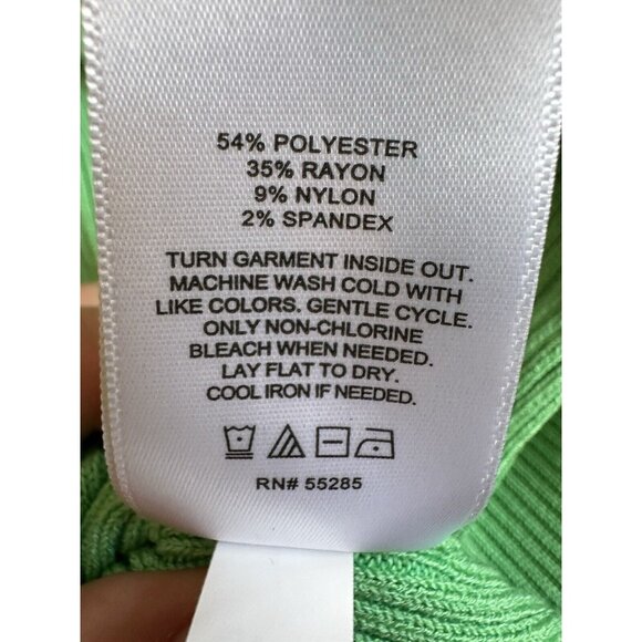 Express Mint V-Neck Sweater - Picture 13 of 13